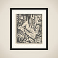 Mariana in the South (Illustration for "The Palace of Art" in Tennyson's Poems, New York, 1903) framed