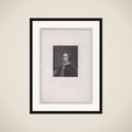 Mary, Queen of Scots (from "The Pictorial History of Scotland," volume 1) framed