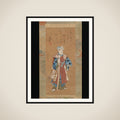 Bandō Mitsugorō II as Shinbei in the Kabuki 
Play "Sukeroku" framed