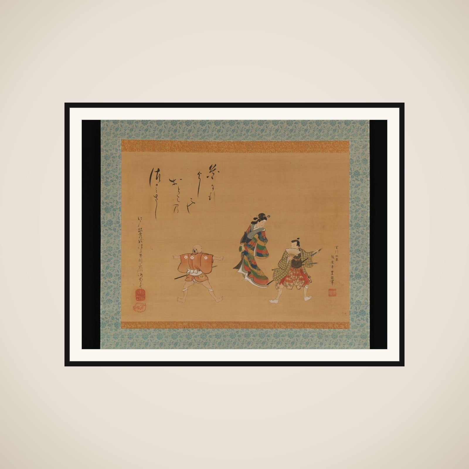 Fuwa Banzaemon framed