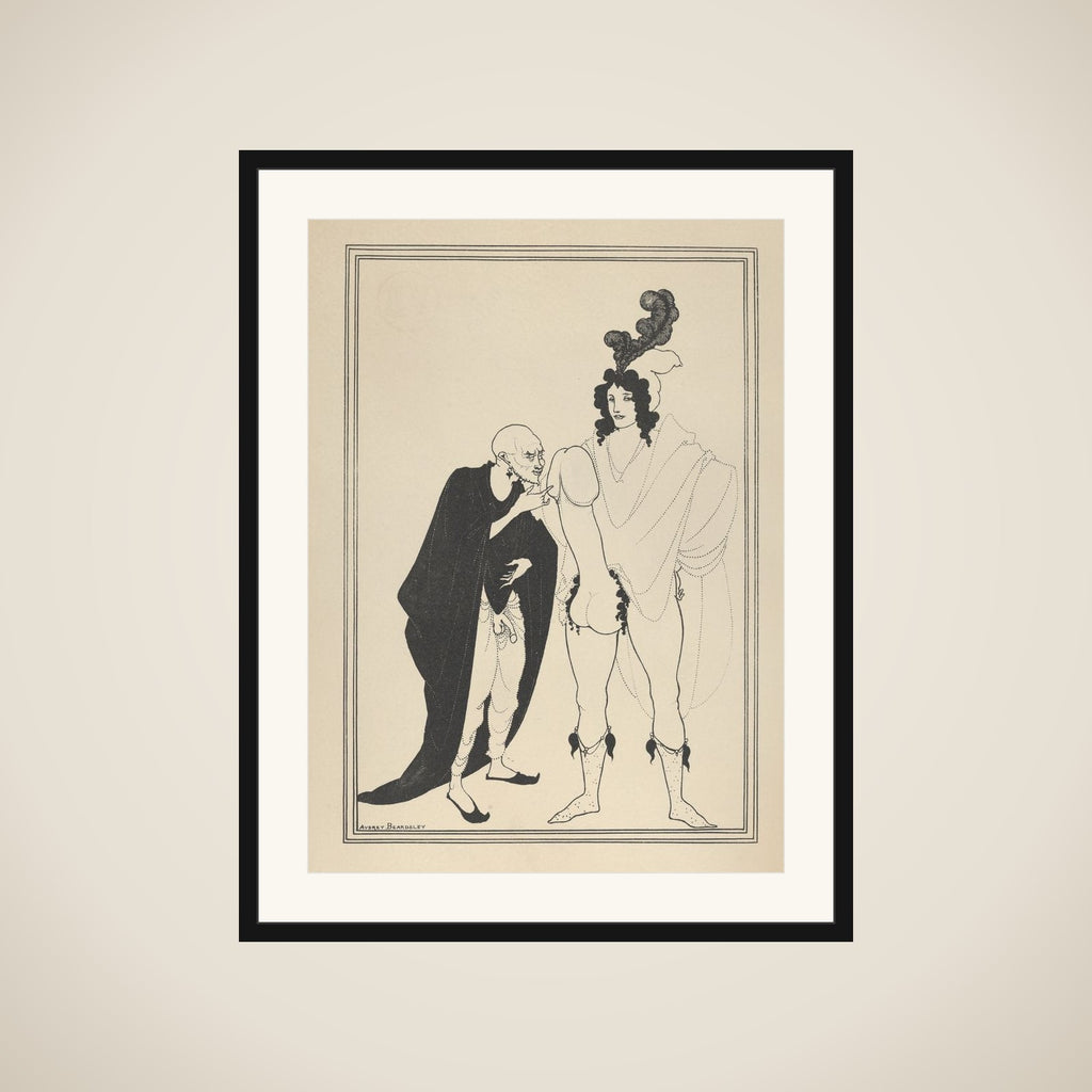 The Examination of the Herald, for "The Lysistrata of Aristophanes" framed