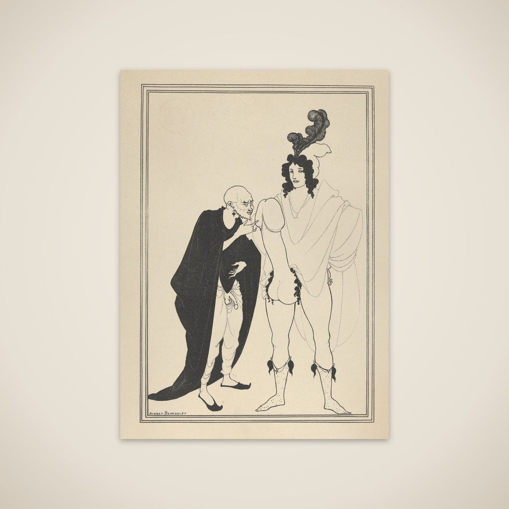 The Examination of the Herald, for "The Lysistrata of Aristophanes" unframed print
