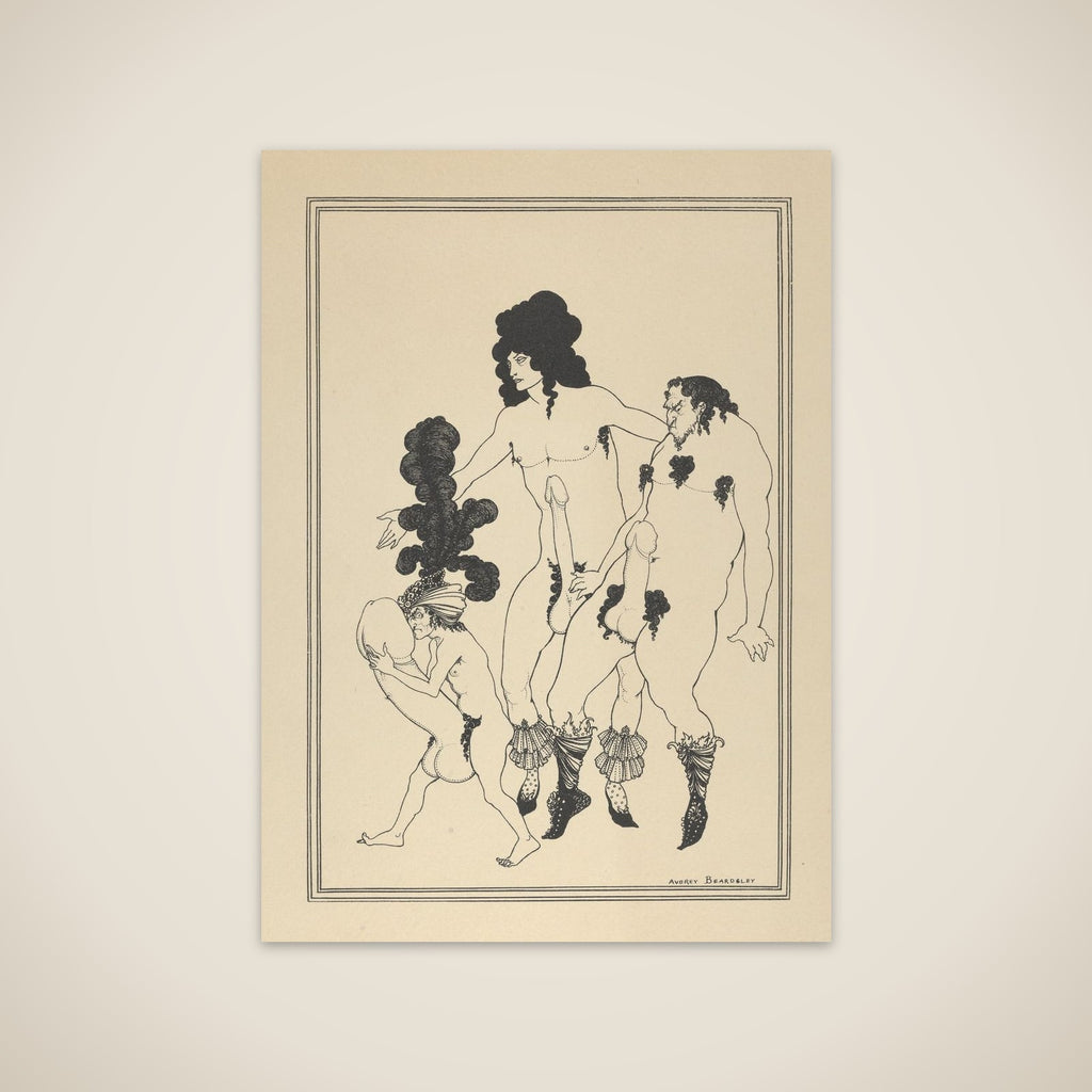 The Lacedemonian Ambassadors, for "The Lysistrata of Aristophanes" unframed print