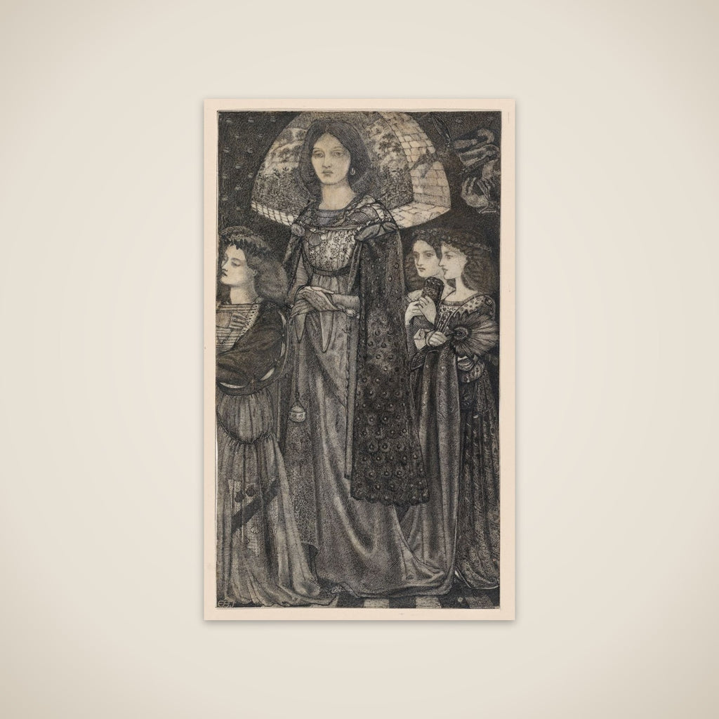 Alice, la Belle Pèlerine unframed print