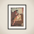 Banzuiin Chōbei, from the series Story of Brocades of the East in the Floating World (Azuma no hana ukiyo kōdan - Banzuiin Chōbei) framed