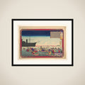 Chronicle of the Imperial Restoration (Kōkoku isshin kenbunshi) framed