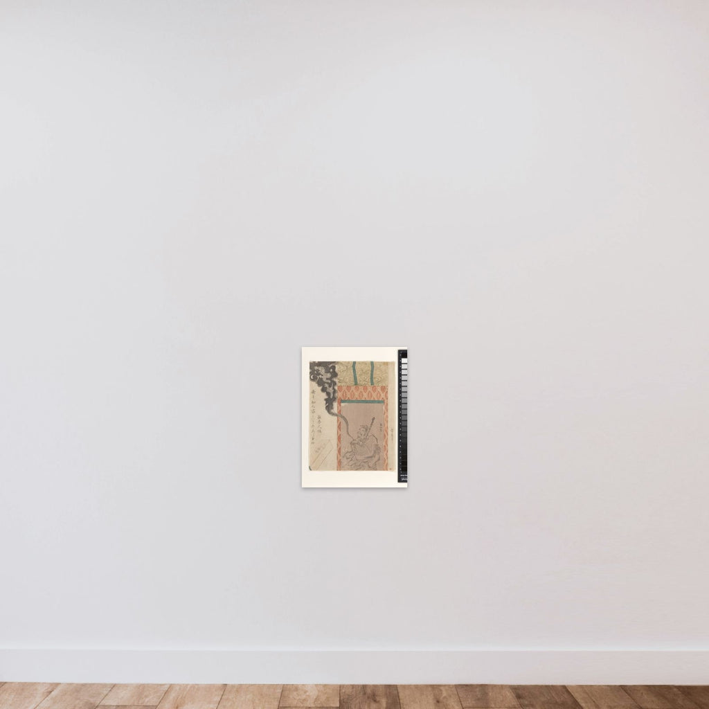The Rakan Handaka Sonja with Dragon unframed — shown to scale
