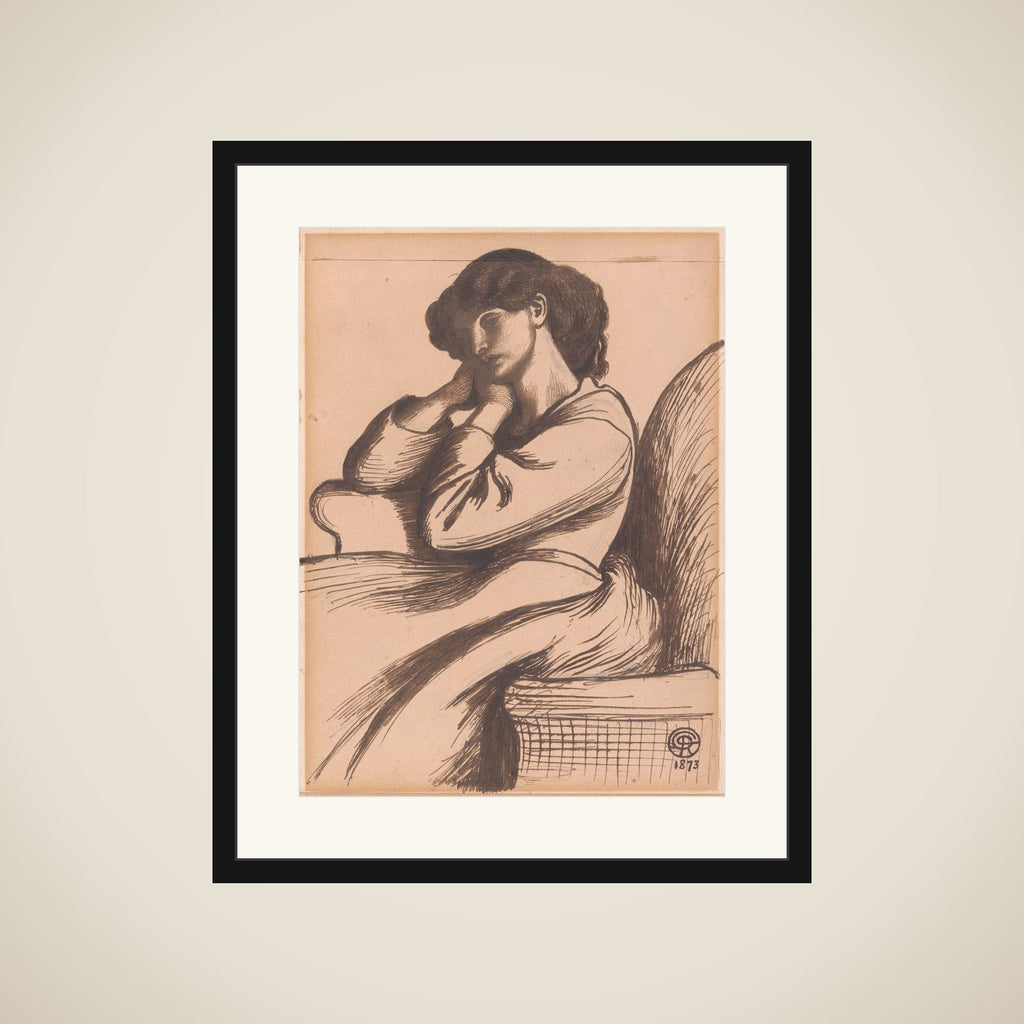 Jane Morris framed