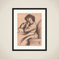Jane Morris framed
