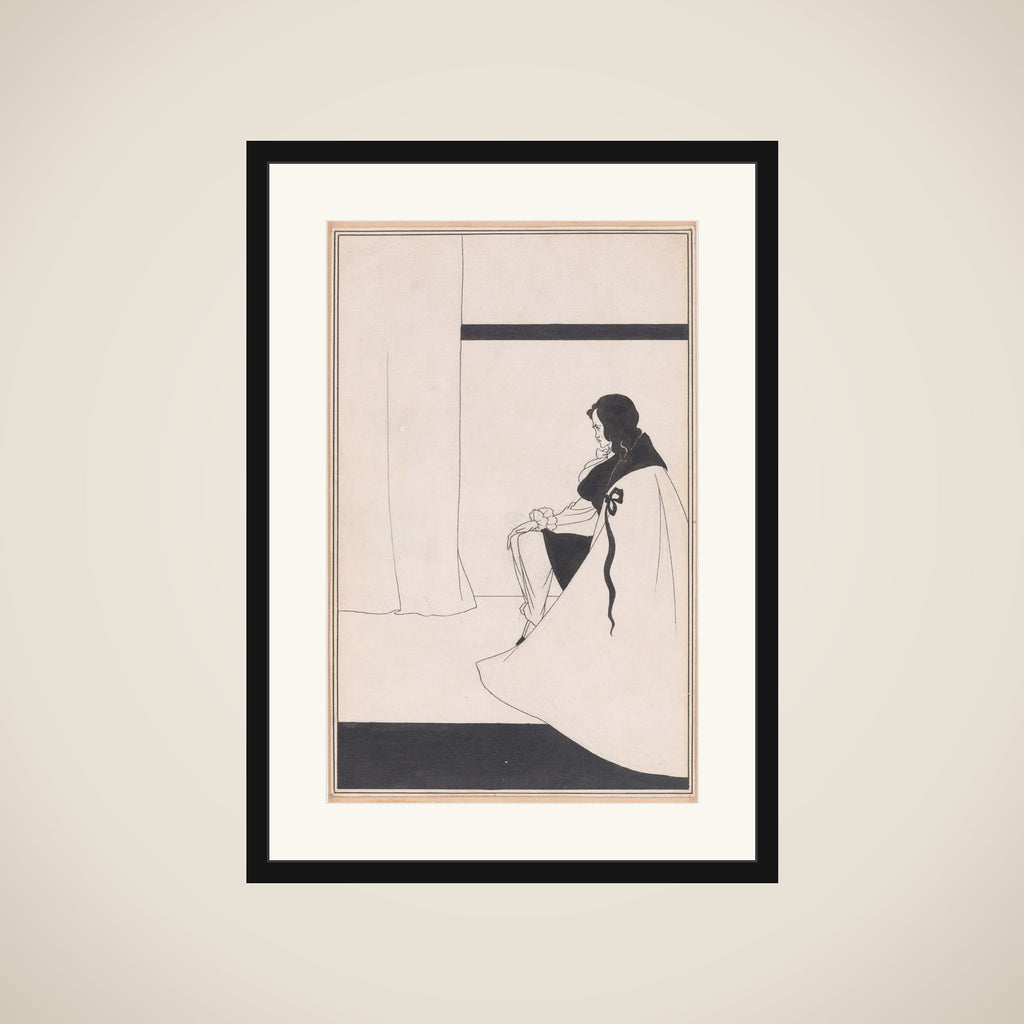 The Fall of the House of Usher, for Edgar Allan Poe’s “Tales of Mystery and the Imagination,” Chicago, 1895–96 framed