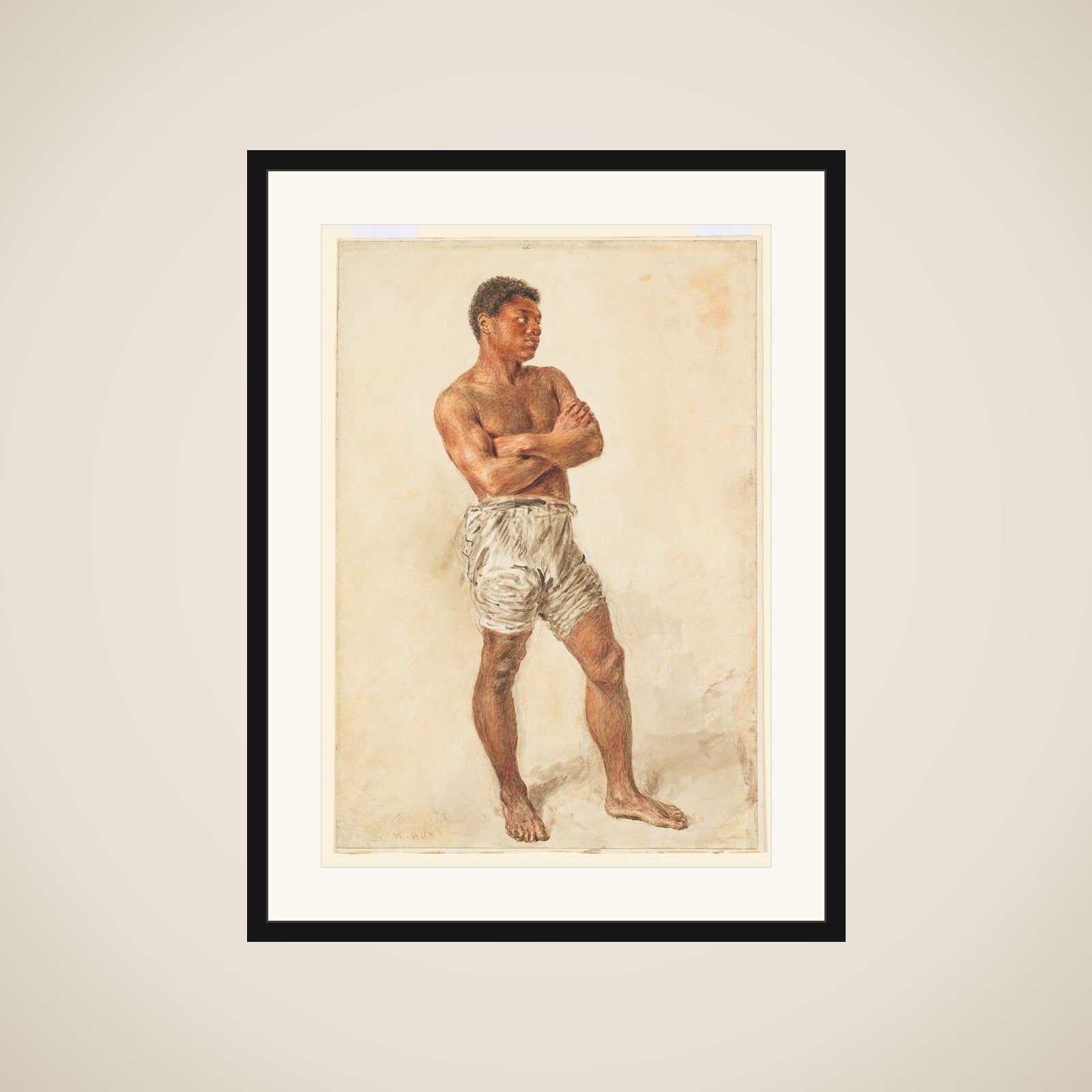 Study of a Young Model framed