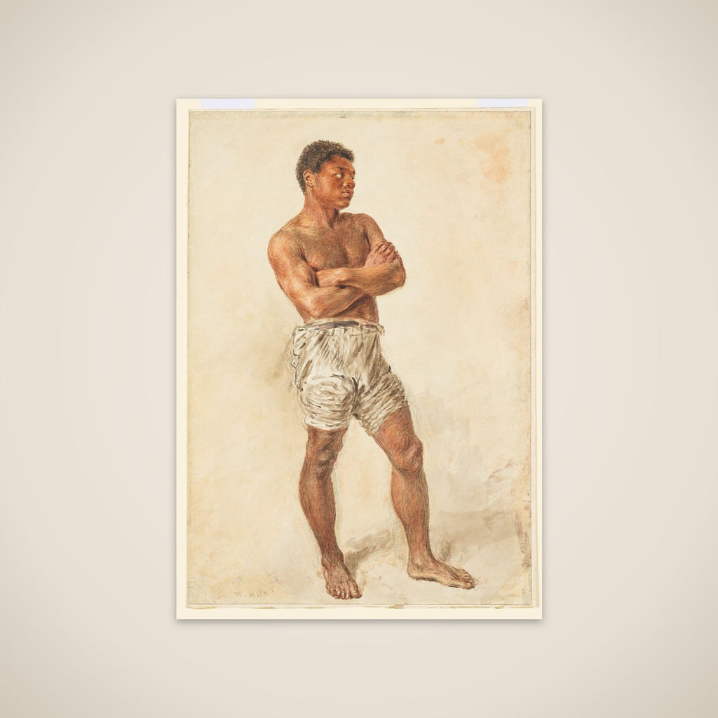 Study of a Young Model unframed print