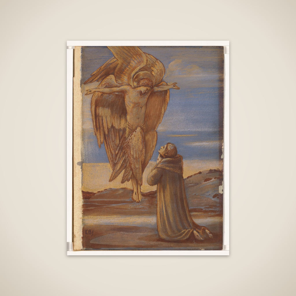 The Vision of St. Francis unframed print