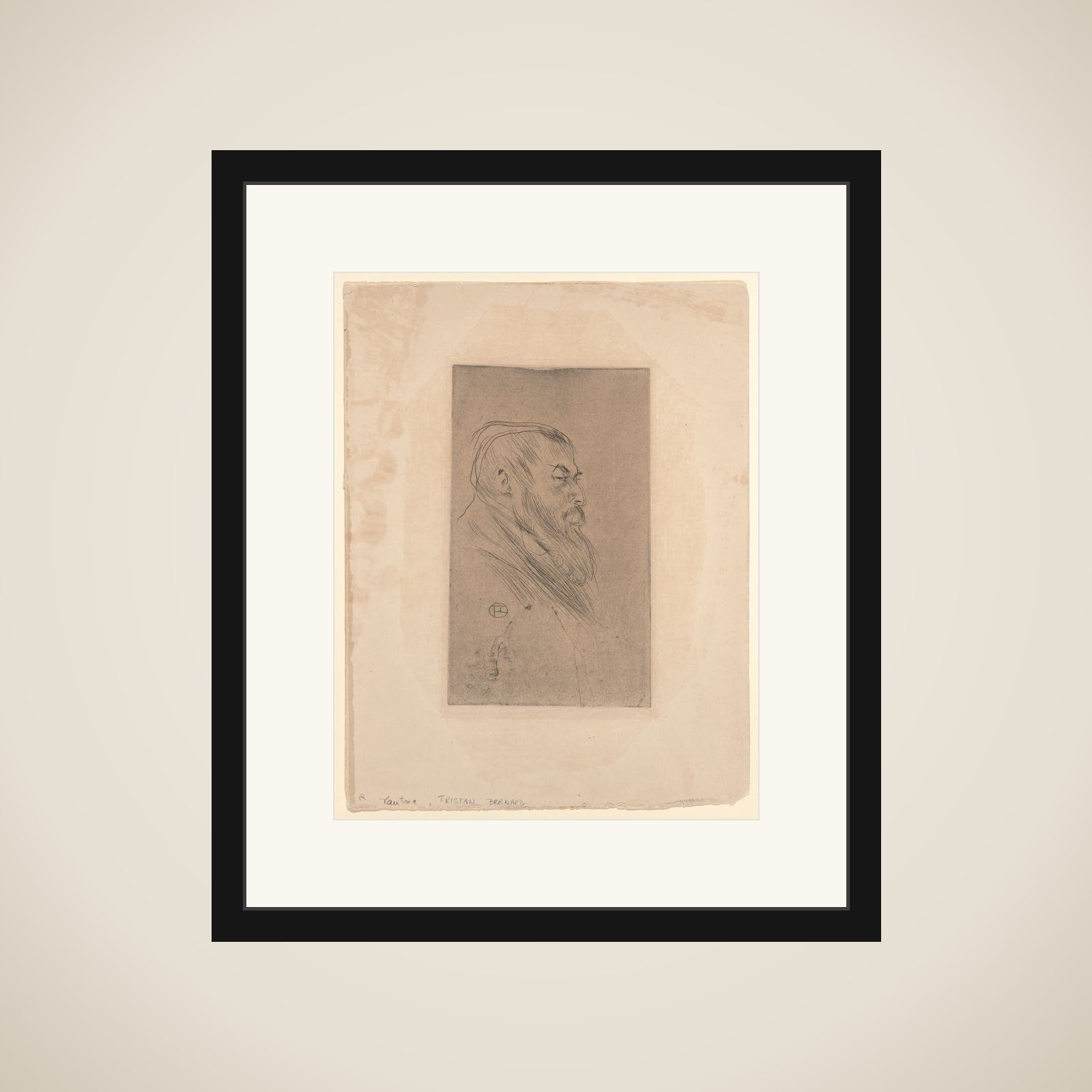 Tristan Bernard framed