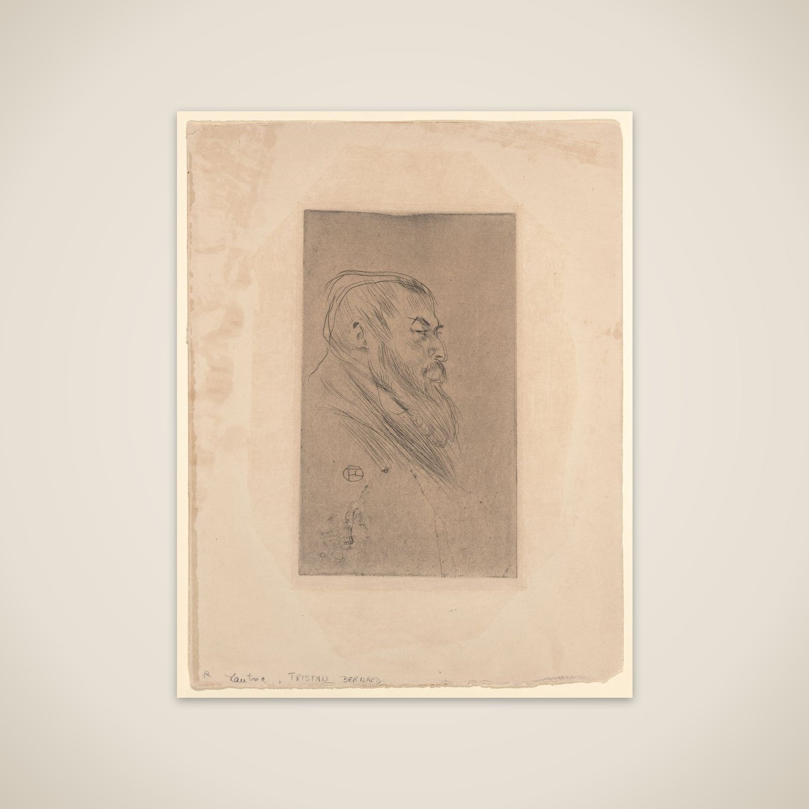 Tristan Bernard unframed print