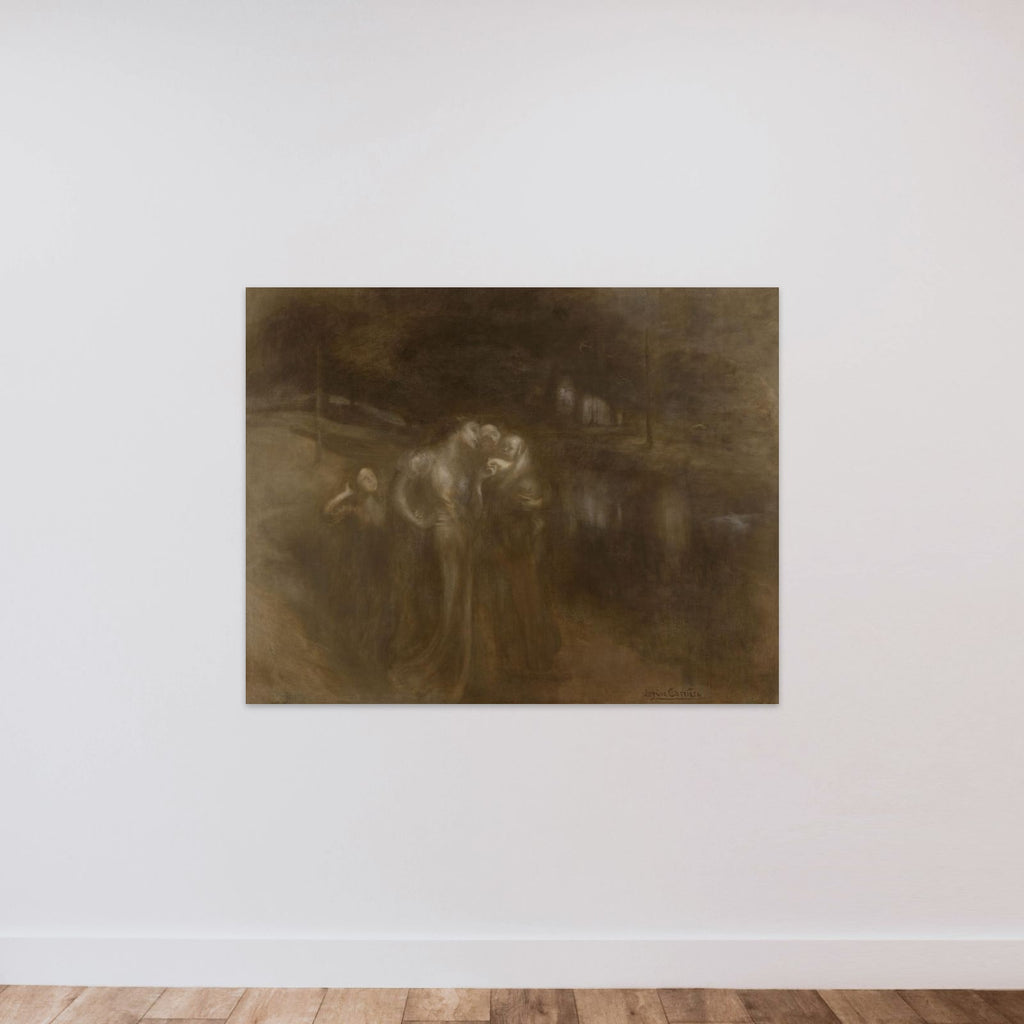 Les âges de la vie : les jeunes mères unframed — shown to scale