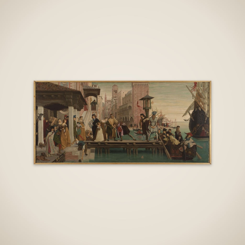 Le départ de l'enfant prodigue unframed print
