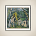 Trois baigneuses framed
