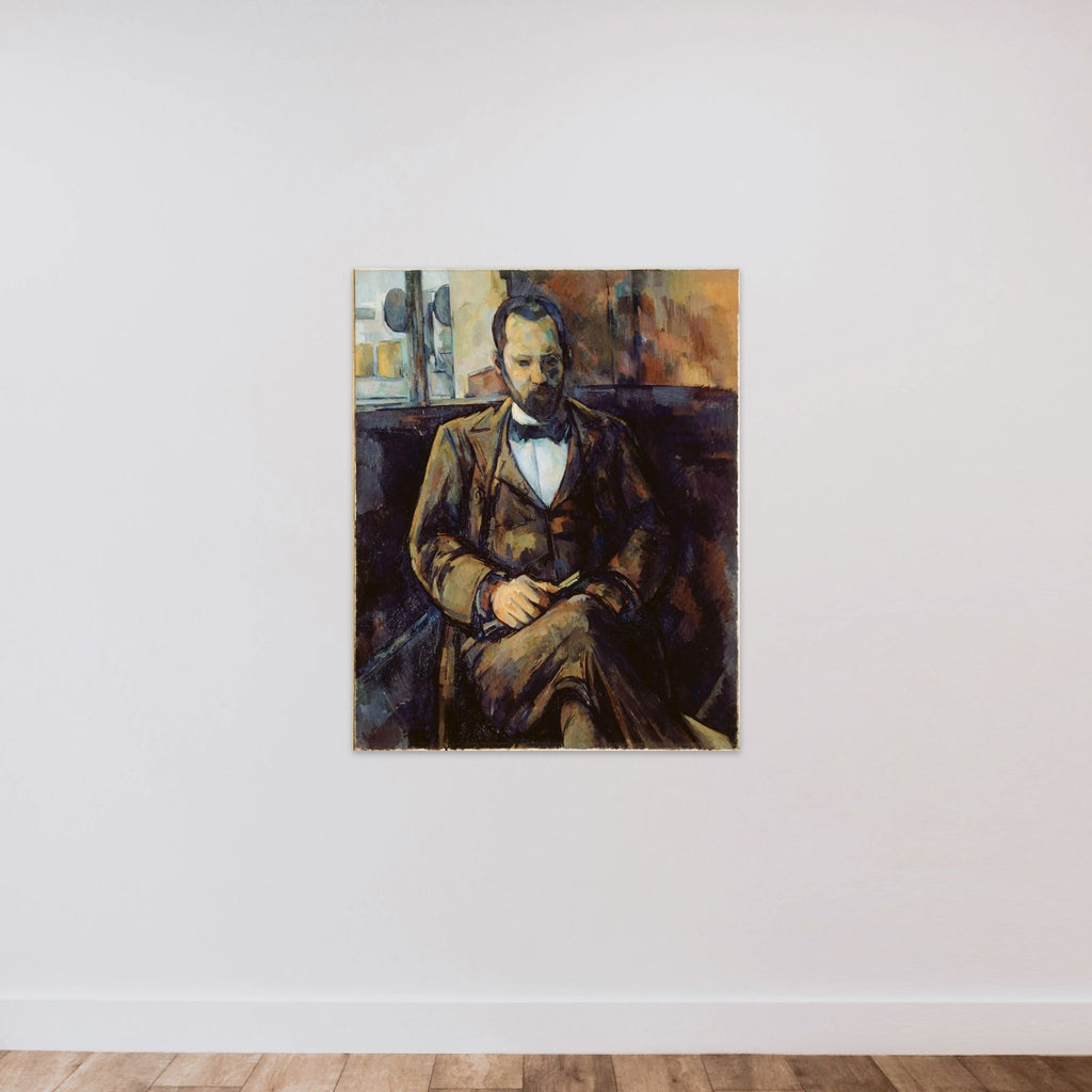 Portrait d'Ambroise Vollard unframed — shown to scale