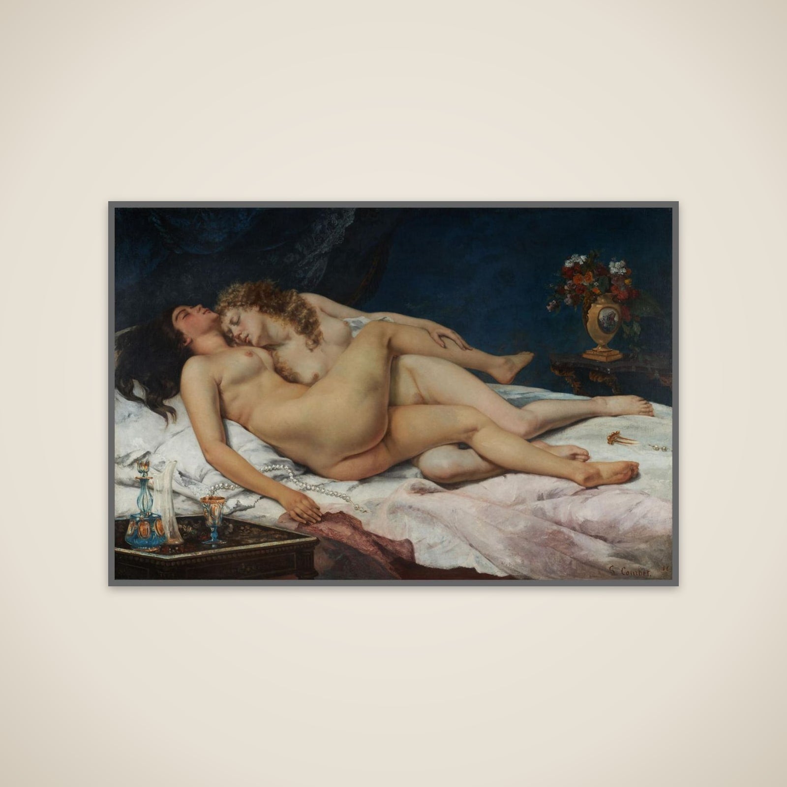 Le sommeil unframed print