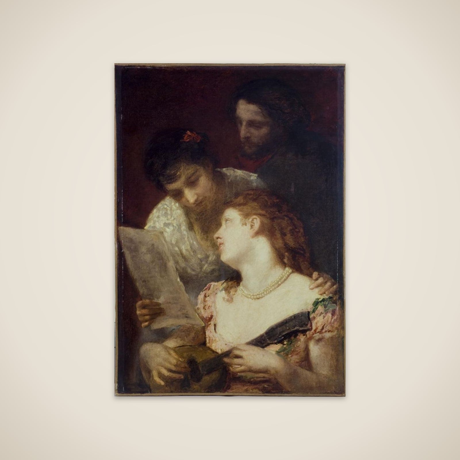 La musique (music party) unframed print