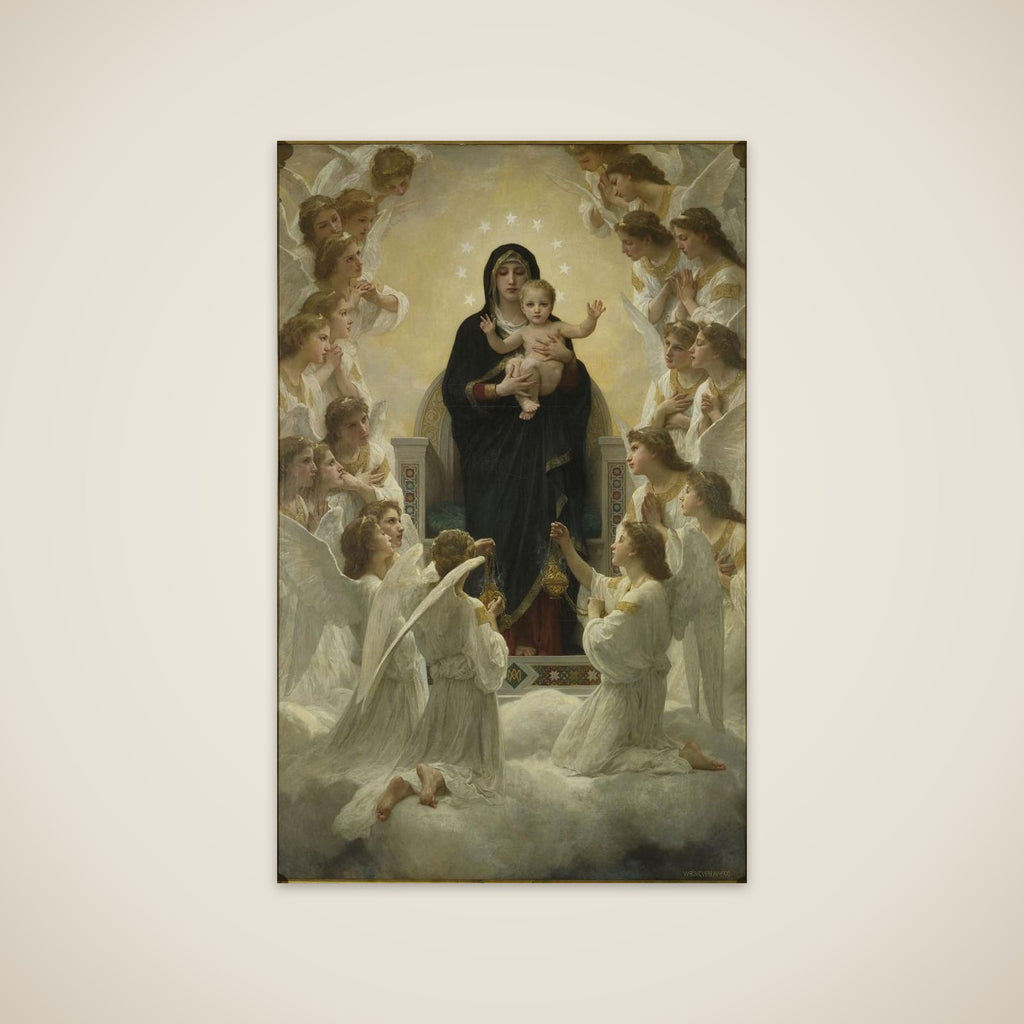 La Vierge aux anges unframed print