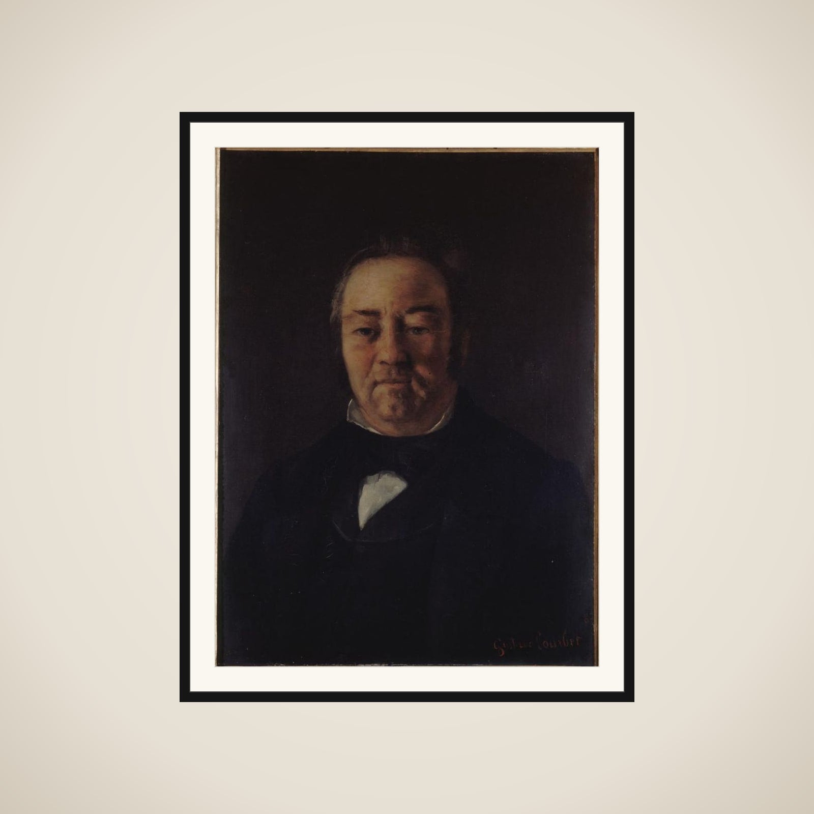 Portrait de Monsieur Corbinaud framed