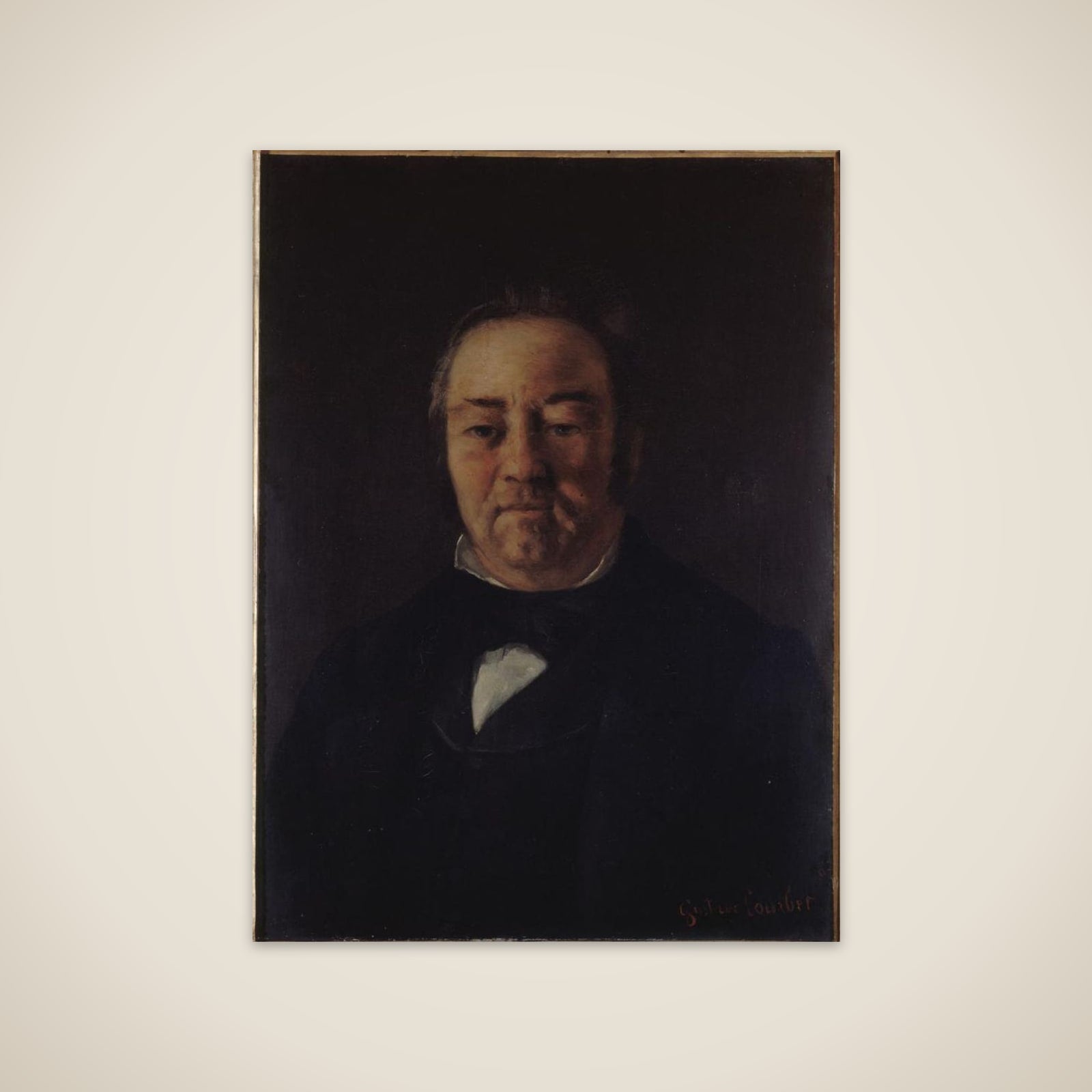 Portrait de Monsieur Corbinaud unframed print
