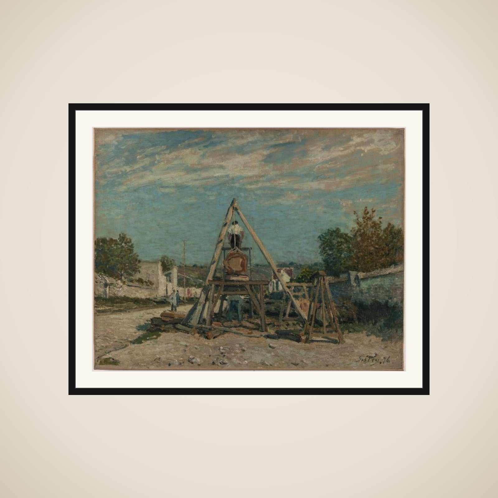 Les scieurs de long framed