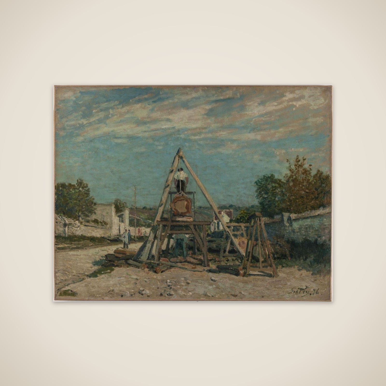Les scieurs de long unframed print