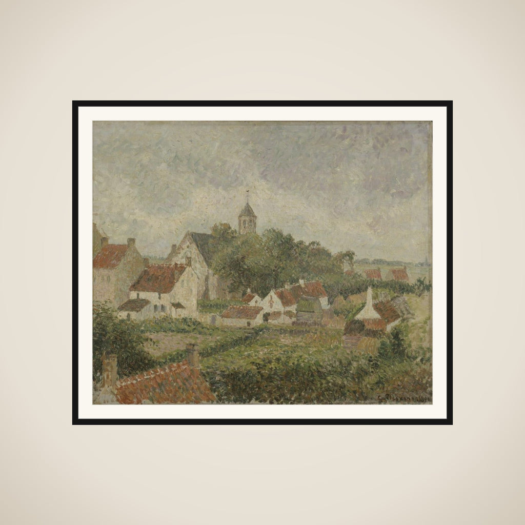 Le village de Knocke framed