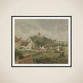 Le village de Knocke framed