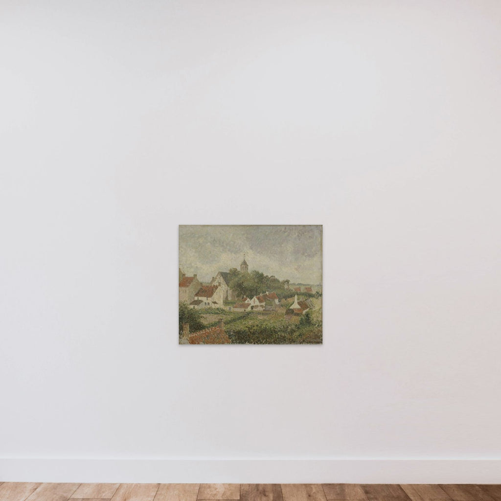Le village de Knocke unframed — shown to scale