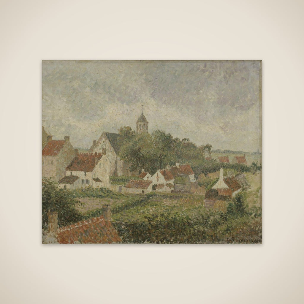 Le village de Knocke unframed print