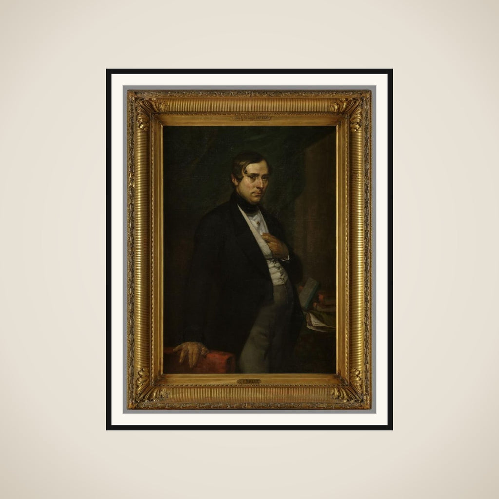 Portrait d'homme framed