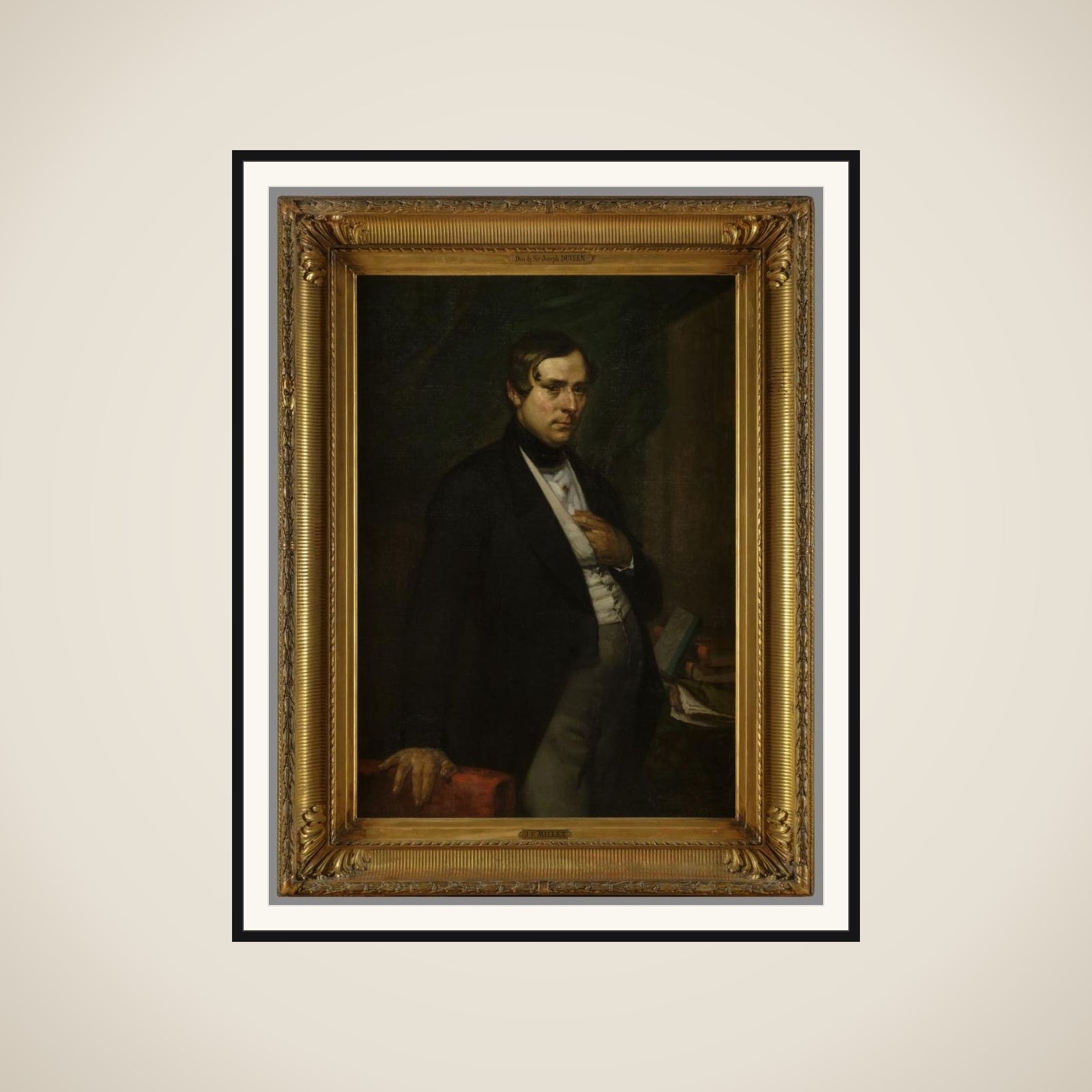 Portrait d'homme framed