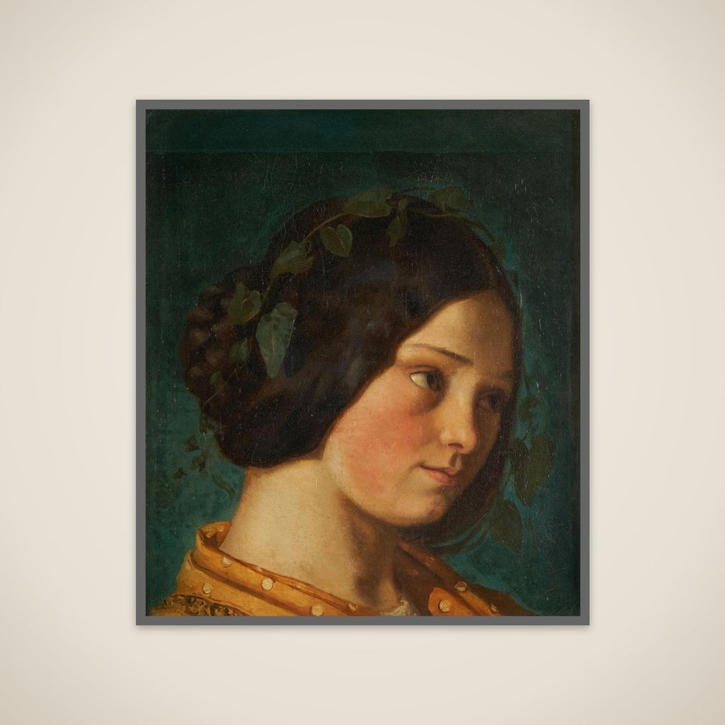 Portrait de Zélie Courbet unframed print