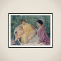 Le bain framed
