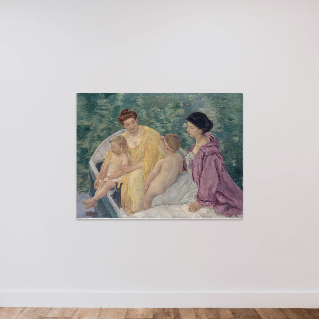 Le bain unframed — shown to scale