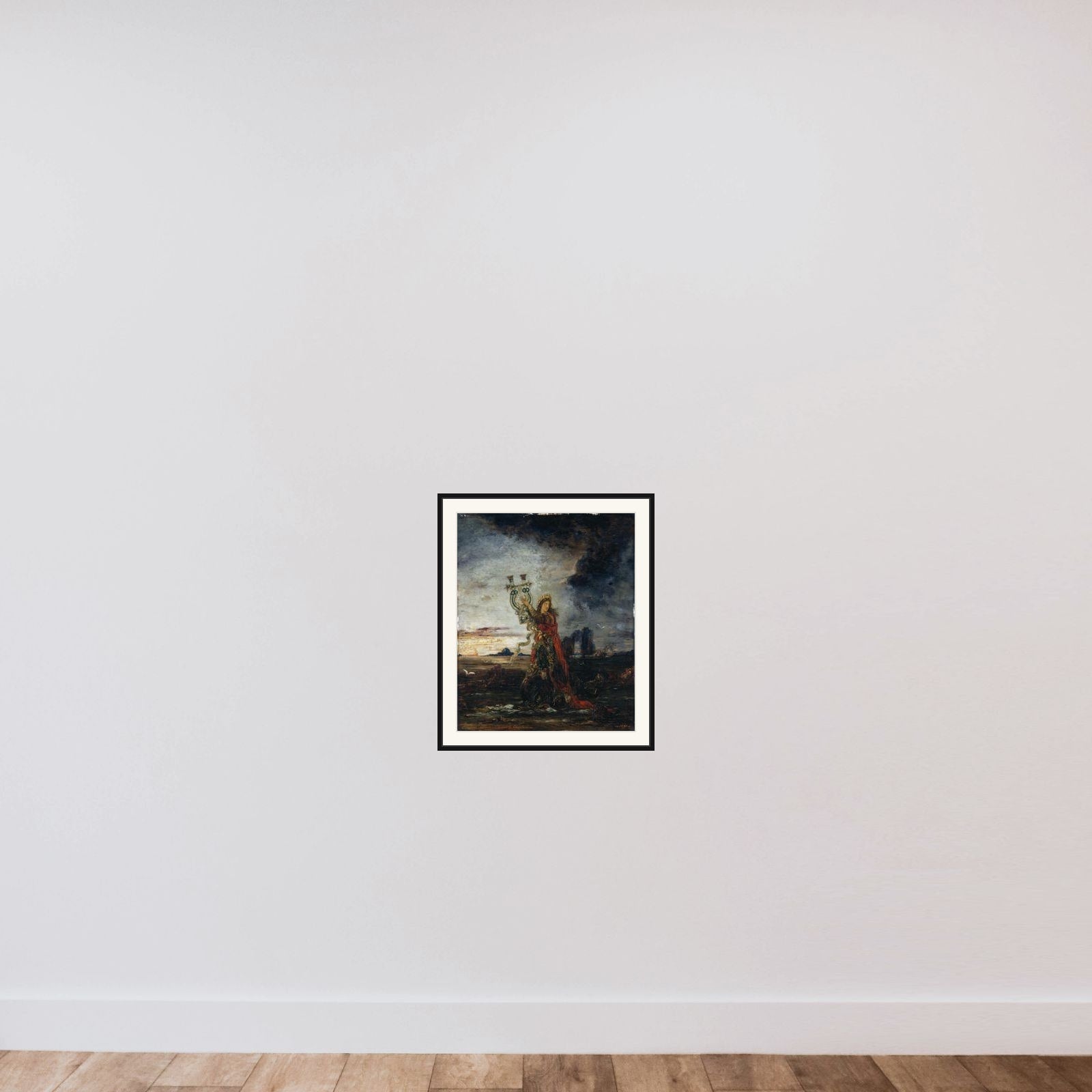 Arion framed — shown to scale