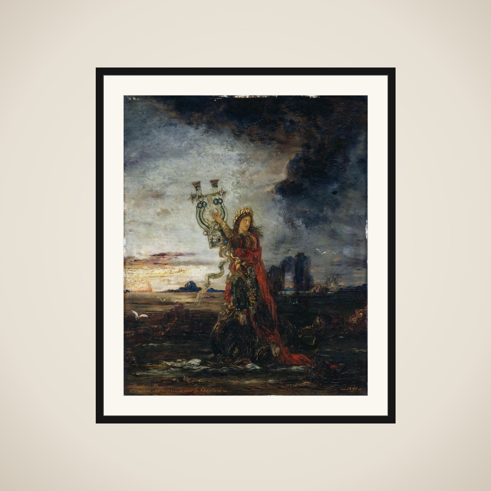 Arion framed