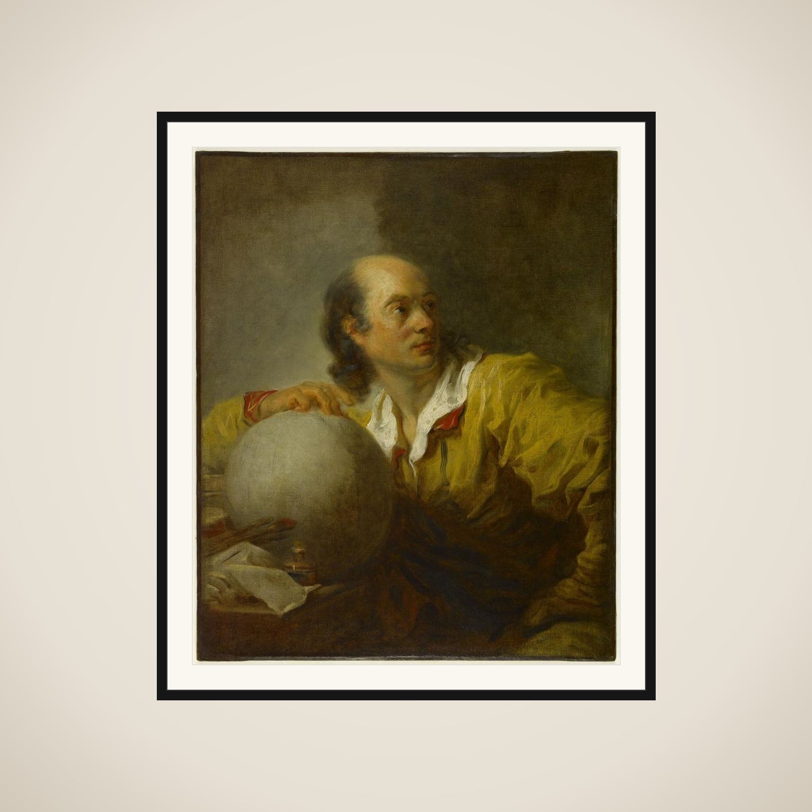 Jérôme de La Lande (1732-1807) framed