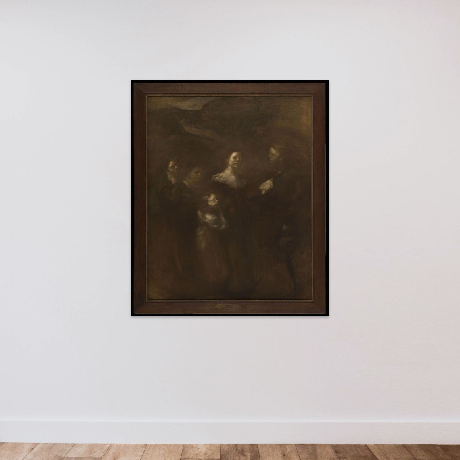 Les âges de la vie : les fiancés unframed — shown to scale