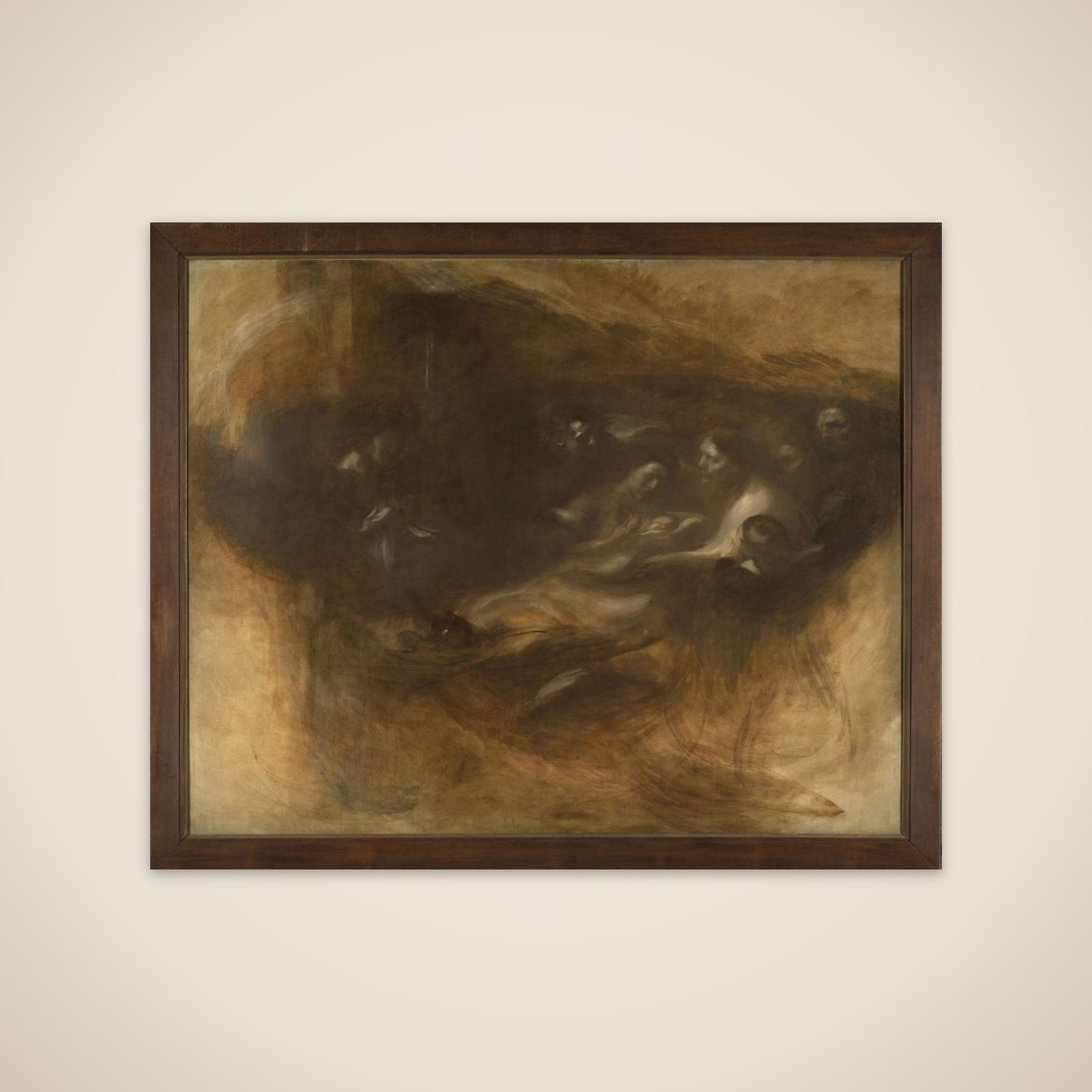 Les âges de la vie : la Nativité unframed print