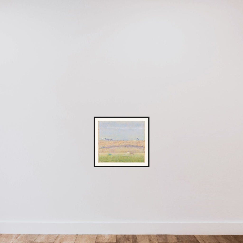 Misty Sea framed — shown to scale