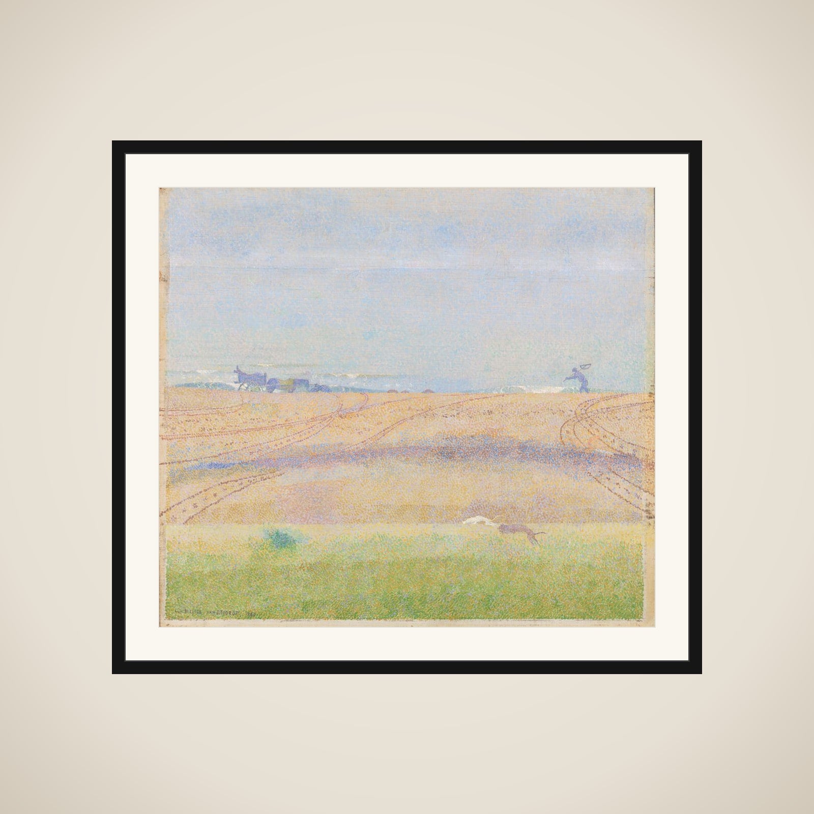 Misty Sea framed