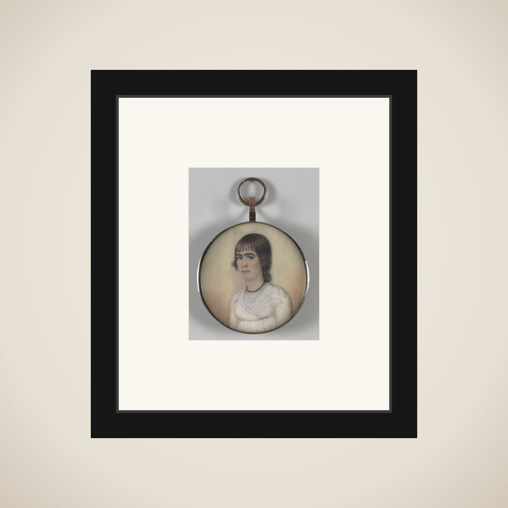 Portraits of Surinamese Girls framed