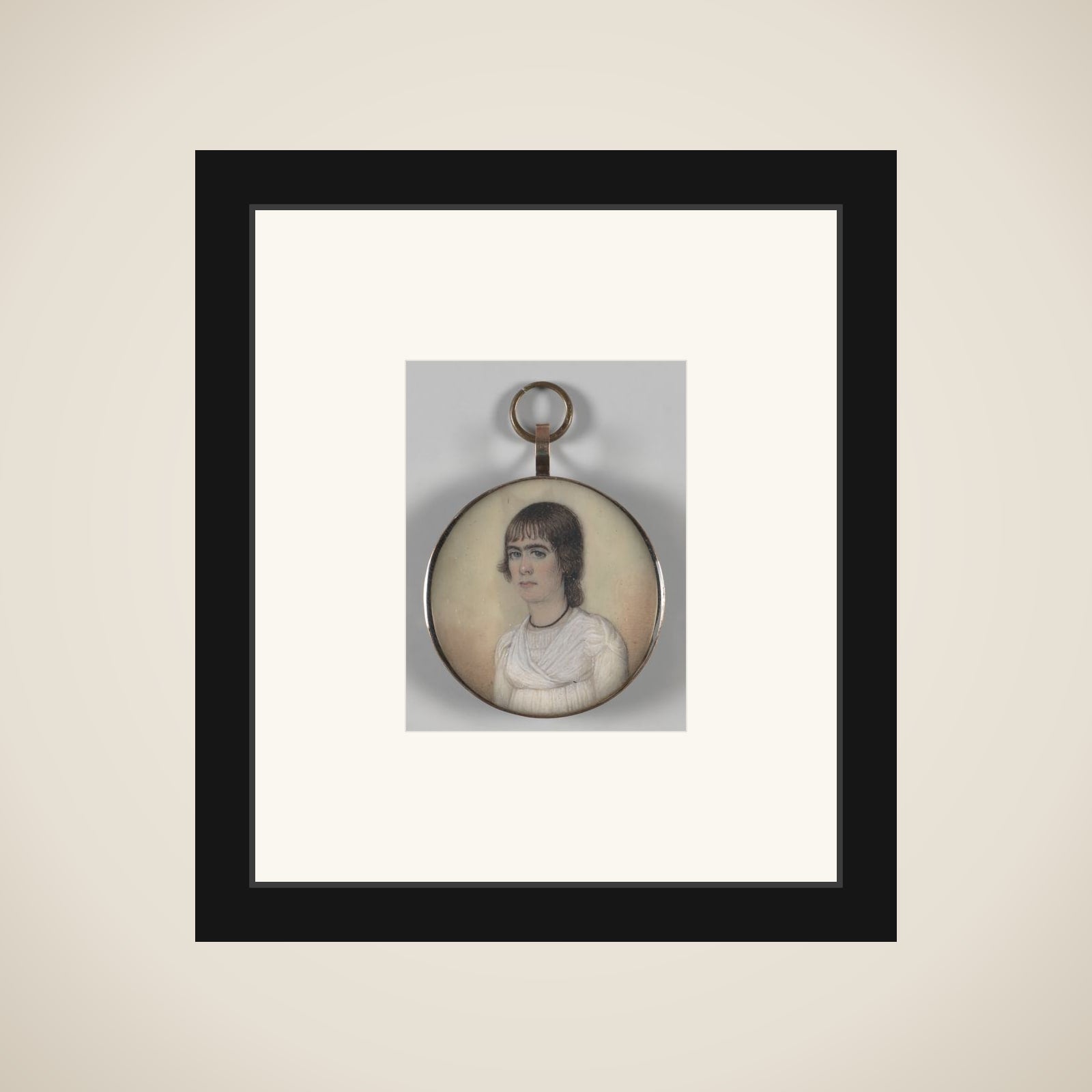 Portraits of Surinamese Girls framed