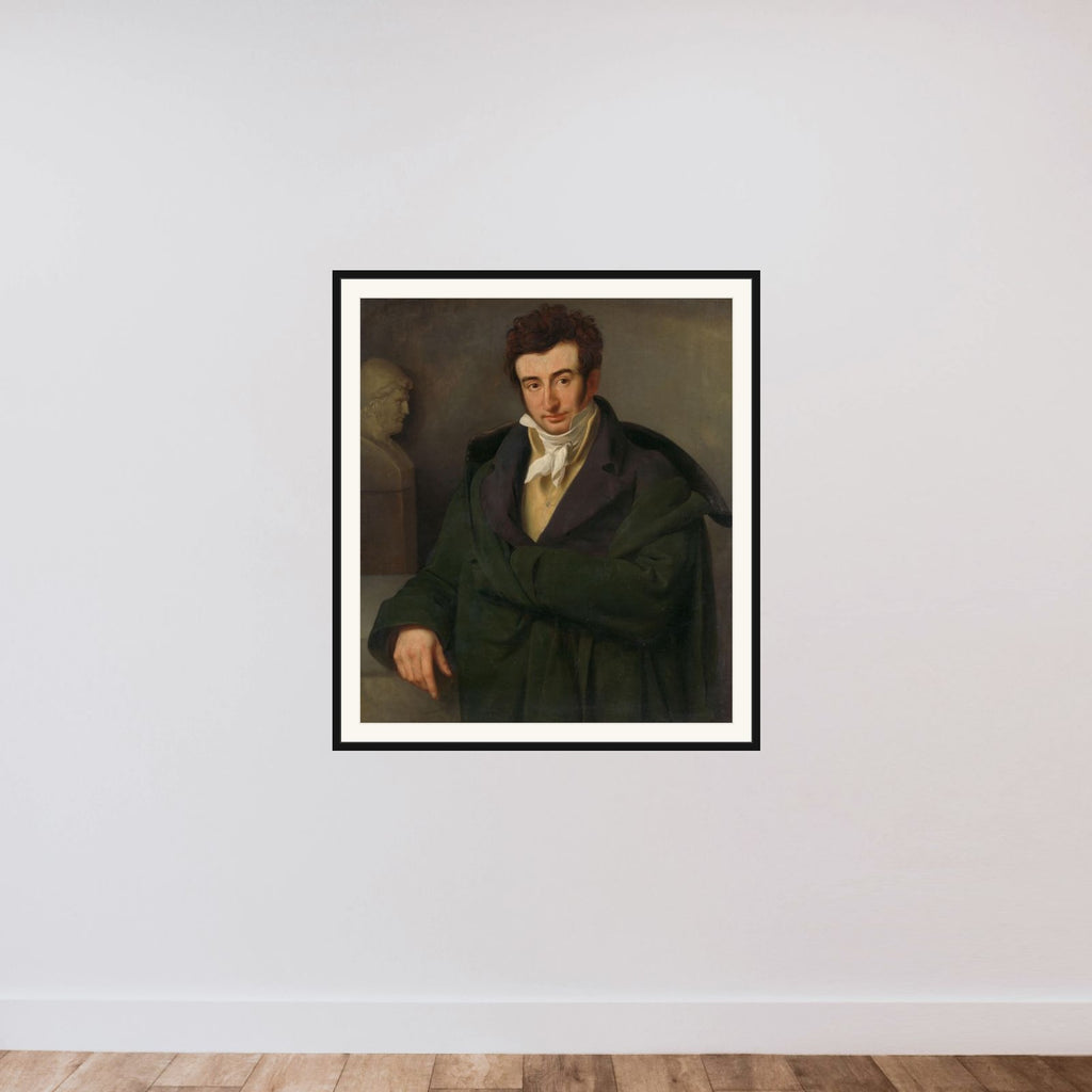 Portrait of Paulus Joseph Gabriël framed — shown to scale