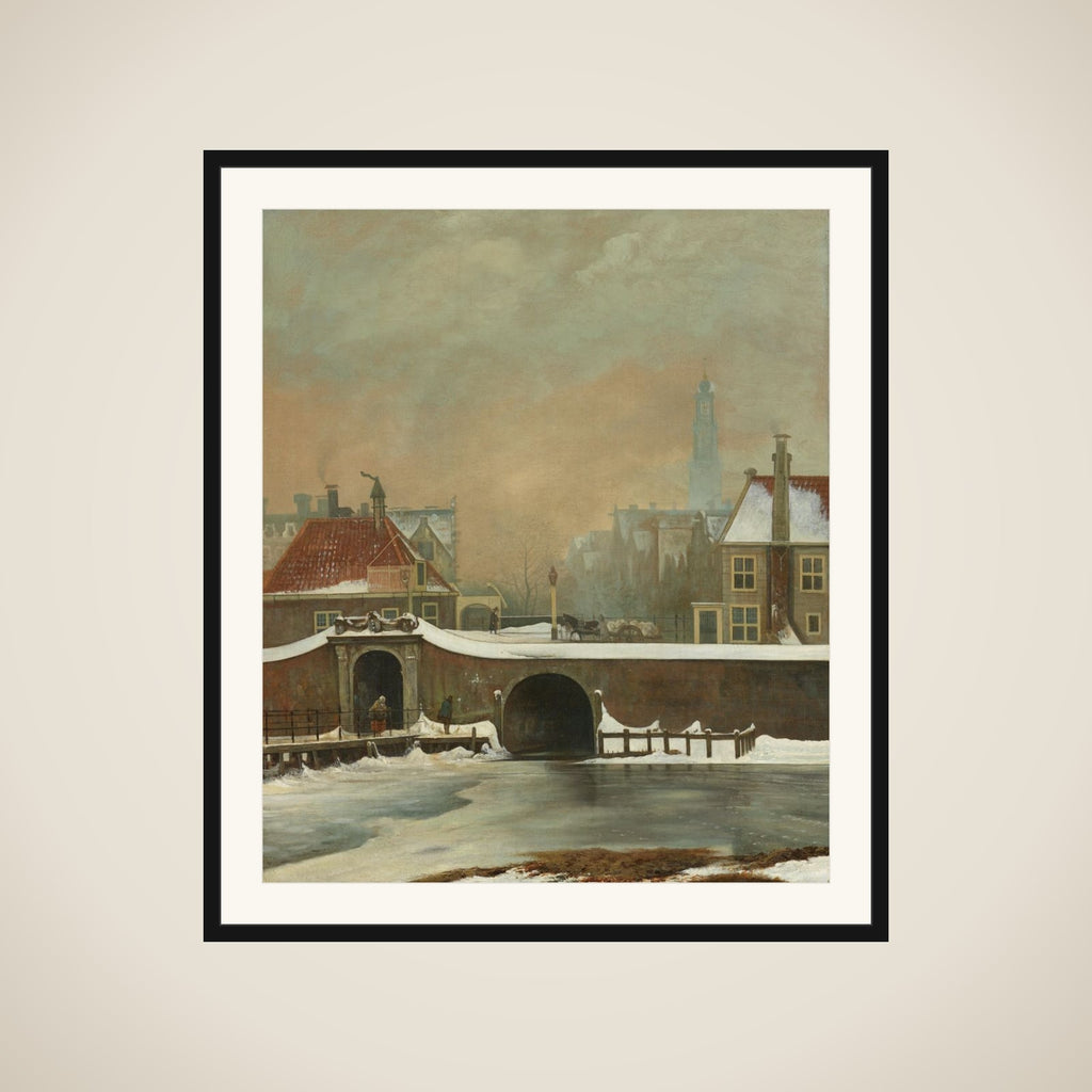 The Raampoortje in Amsterdam framed